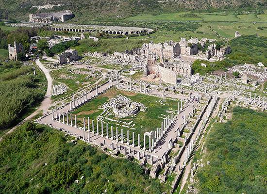 Ancient city of Perga