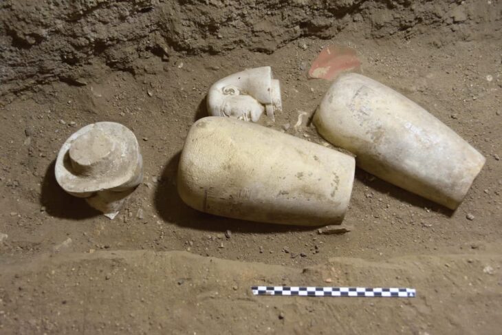 Objects discovered in the Ramesseum. Credit: Ministry of Tourism and Antiquities of Egypt